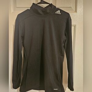 Adidas Black Long Sleeve Techfit Climawarm Womens